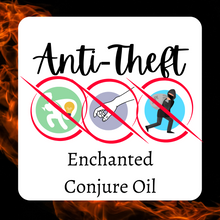 Load image into Gallery viewer, Anti-Theft Enchanted Conjure Oil Mini Master 1oz.
