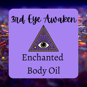 3rd Eye Awaken Enchanted Body Oil